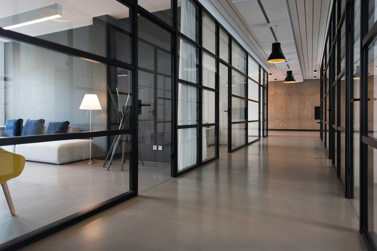 Daylight view of the MarketPush studio workspace in East Vancouver